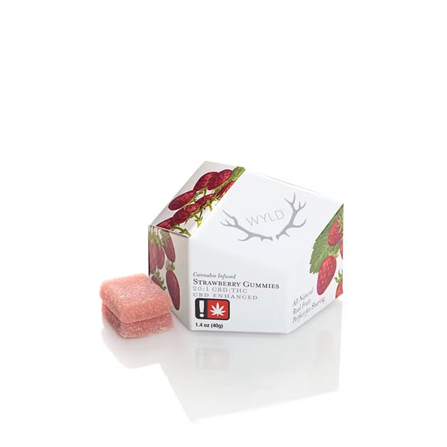 Strawberry 20:1 CBD:THC Gummies - 10mg - 10ct