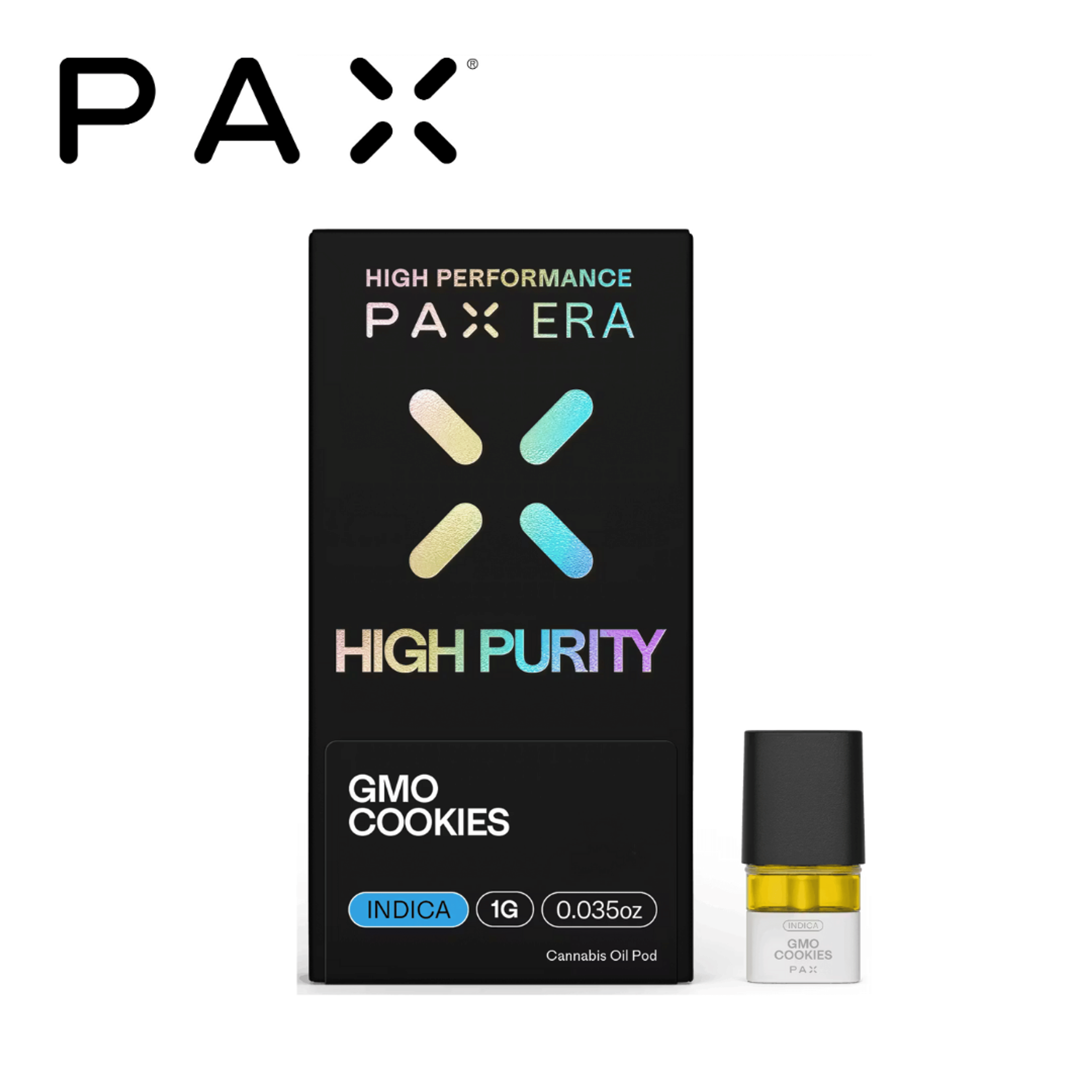 PAX - GMO Cookies – High Purity THC Pod – 1g - PAX - GMO Pod - $25.99 - Vapes