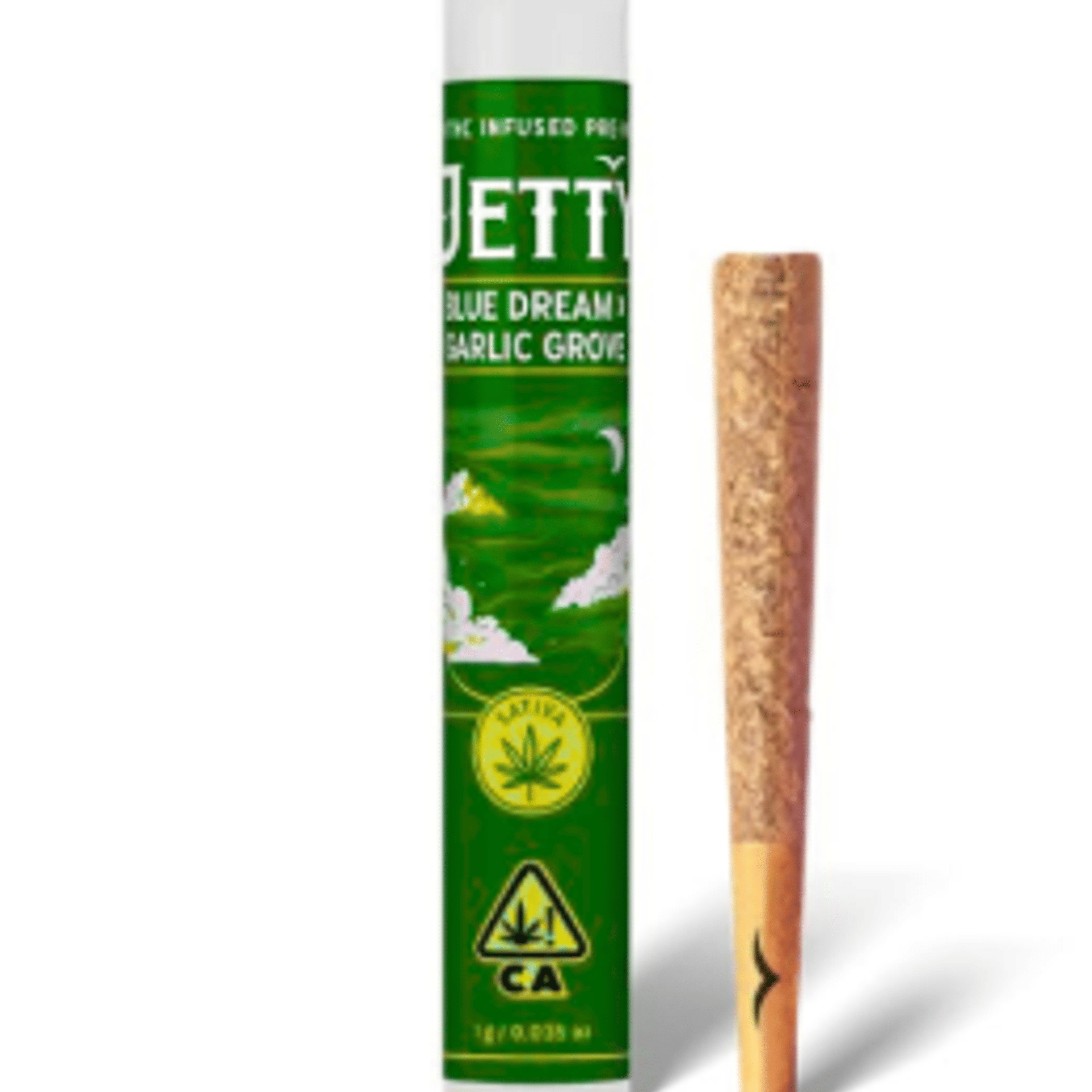 "CadillacGrapes x GarlicPopz" 1g LiveResin Preroll - Jetty Extracts - - $15 - Infused Pre-Rolls