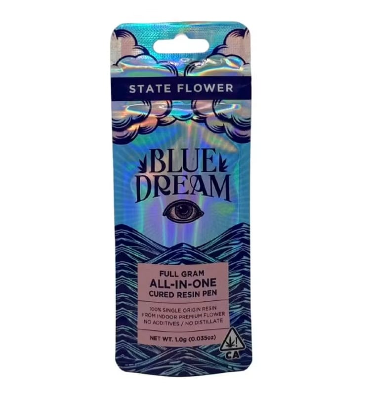 Blue Dream - 1g Disposable - State Flower - 1g Dispo - $21 - AIO Disposable Vapes