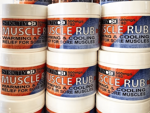 Muscle Rub 500:1 CBD:THC - 2 oz - Sacred Sun - 500:1 (2oz) - $25 - Topicals