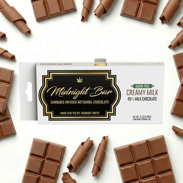 Sugar Free Milk Chocolate Bar 200mg