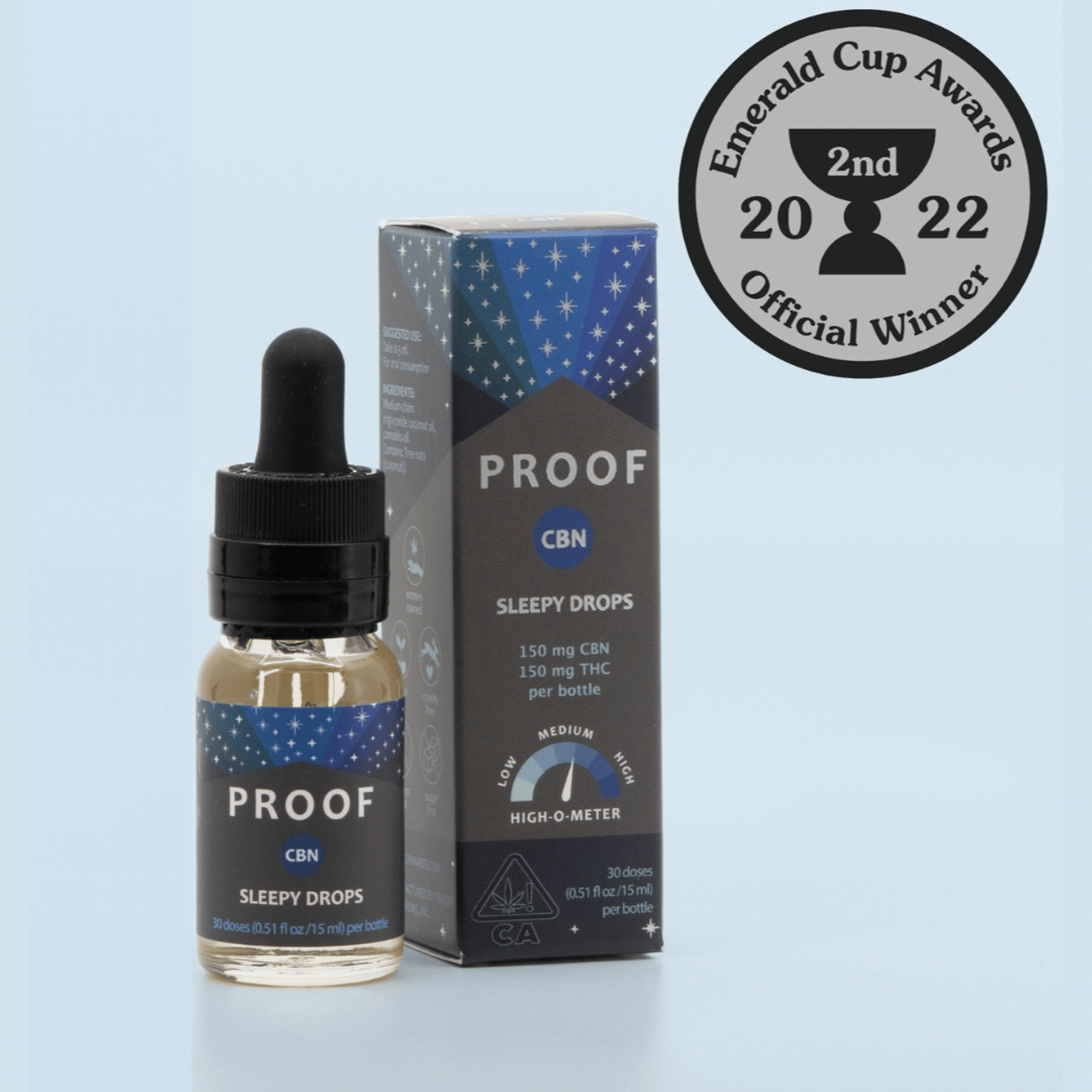 Proof | CBN Sleepytime Drops (15ml) - PROOF - - $43 - Edibles