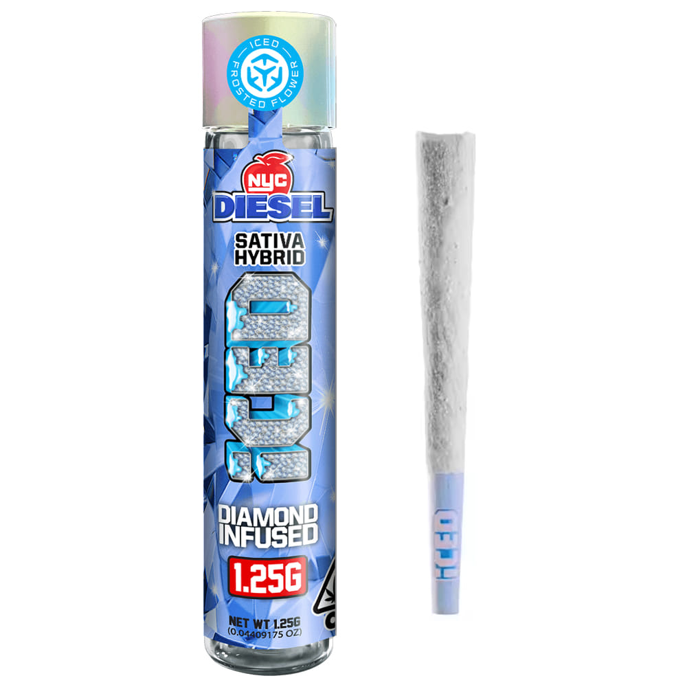 NYC Diesel (S/H) 1.25g Infused Preroll - Iced - NYC Diesel (S/H) - $15 - Pre-Rolls