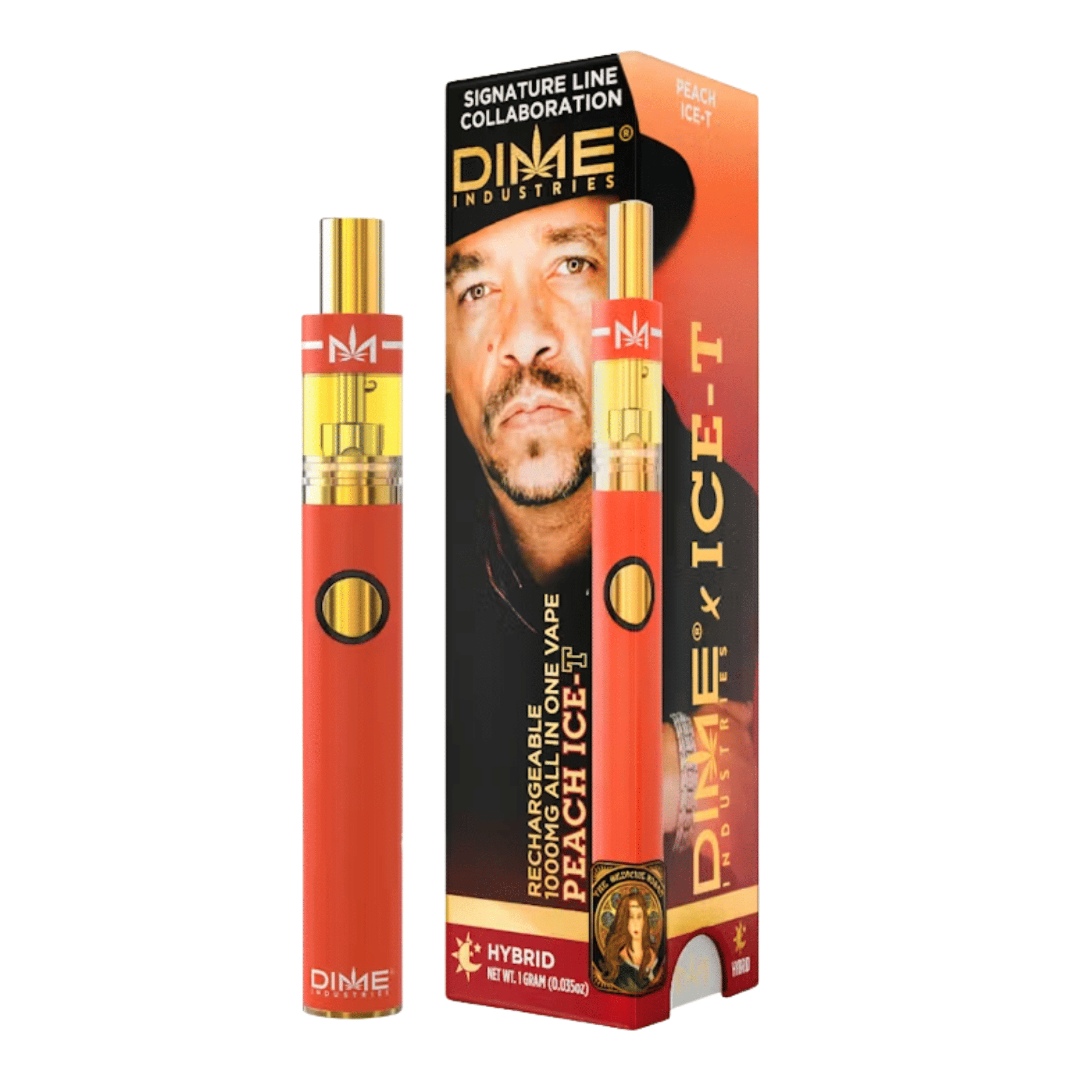 Peach Ice-T Signature AIO 1g - Dime Industries - - $32 - Vapes