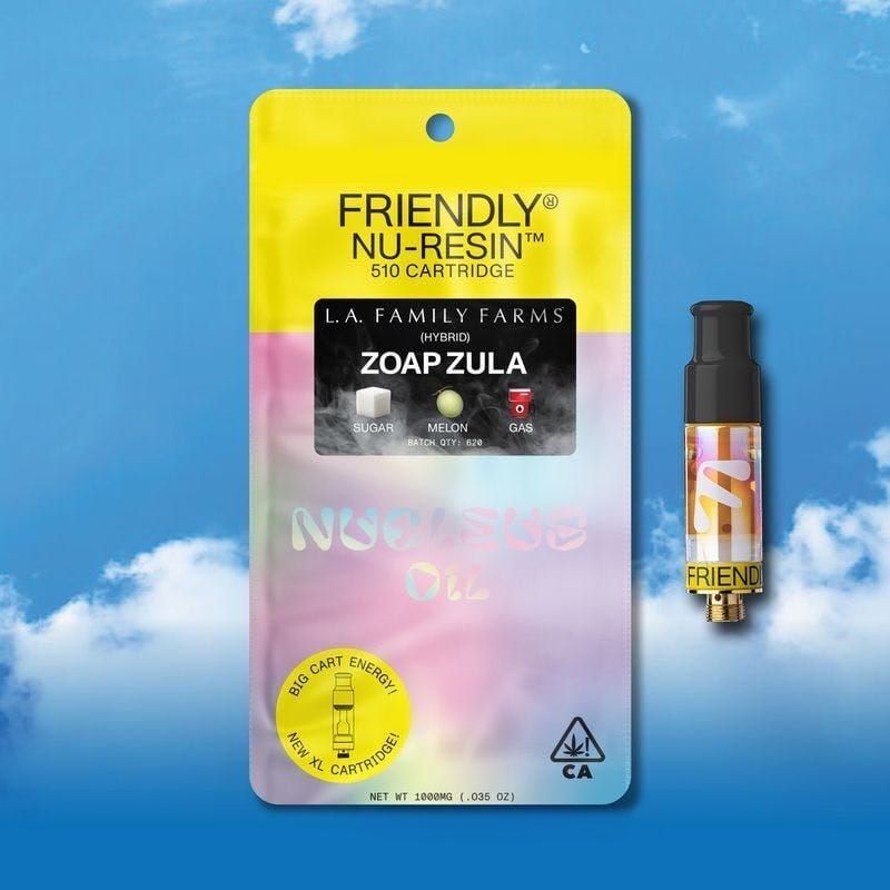 Zoap Zula (H) Nucleus Resin - 1g Cartridge - Friendly Brand - Zoap Zula (H) - $42 - Cartridges