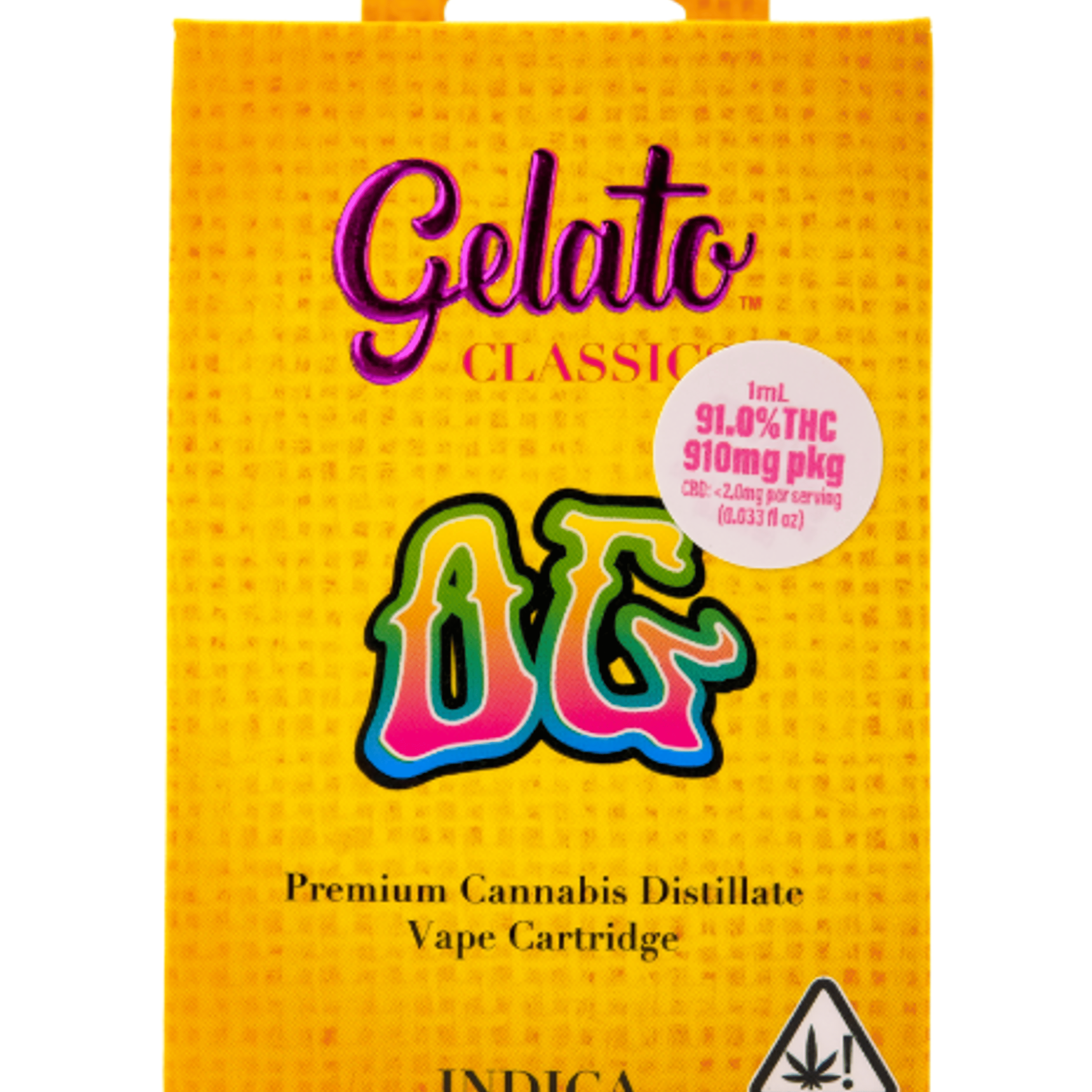 OG Vape Cart 1g - Gelato - Cart - $24 - Vapes