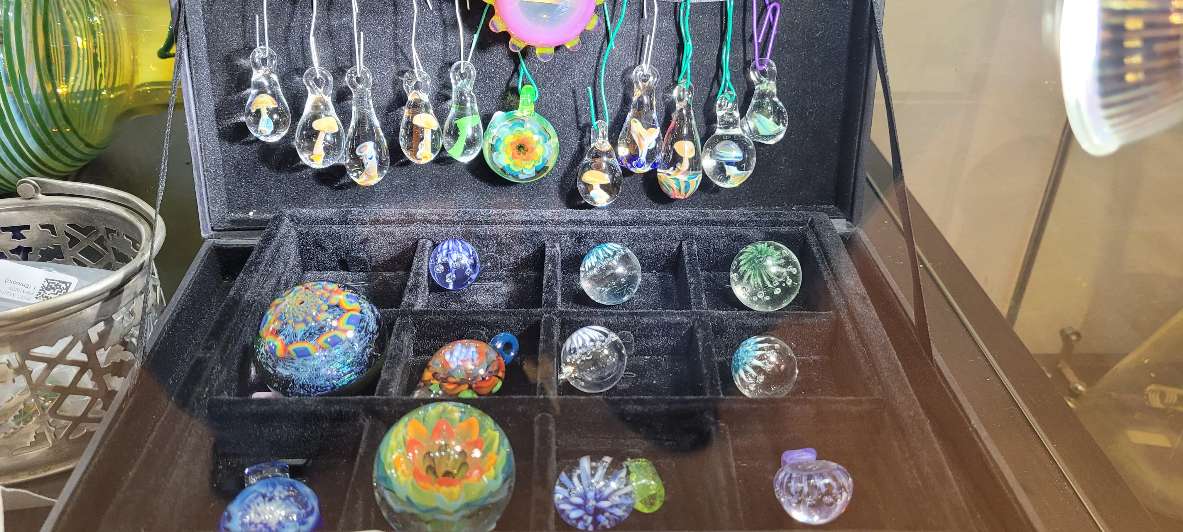 PMG Mushroom Pendants - Preston Metter Glass - Shroom - $20 - Accessories