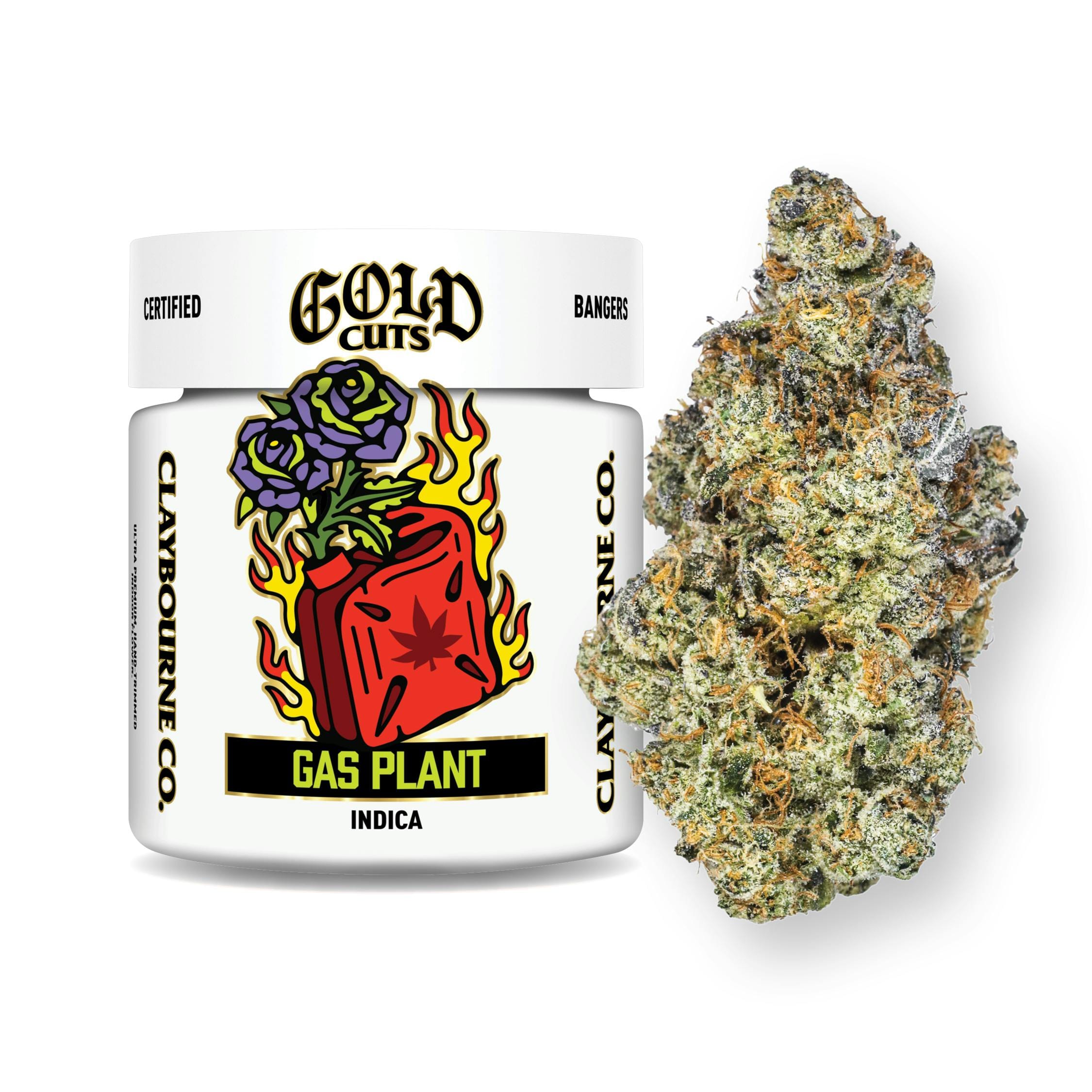 Claybourne Gold Cut - Gas Plant - 3.5g - Claybourne -  - $49.99 - Indoor Flowers