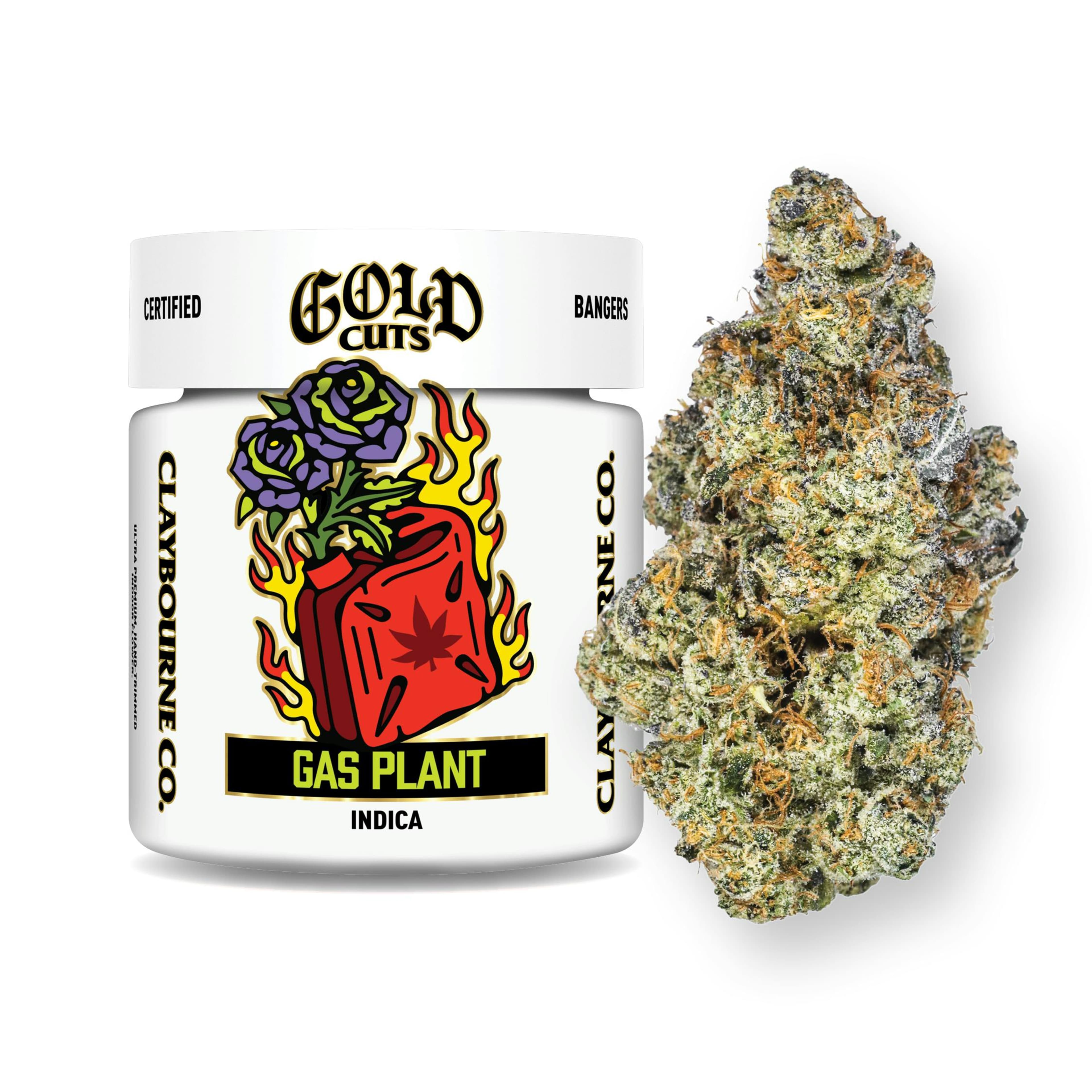 Claybourne Gold Cut - Gas Plant - 3.5g - Claybourne - - $49.99 - Indoor Flowers