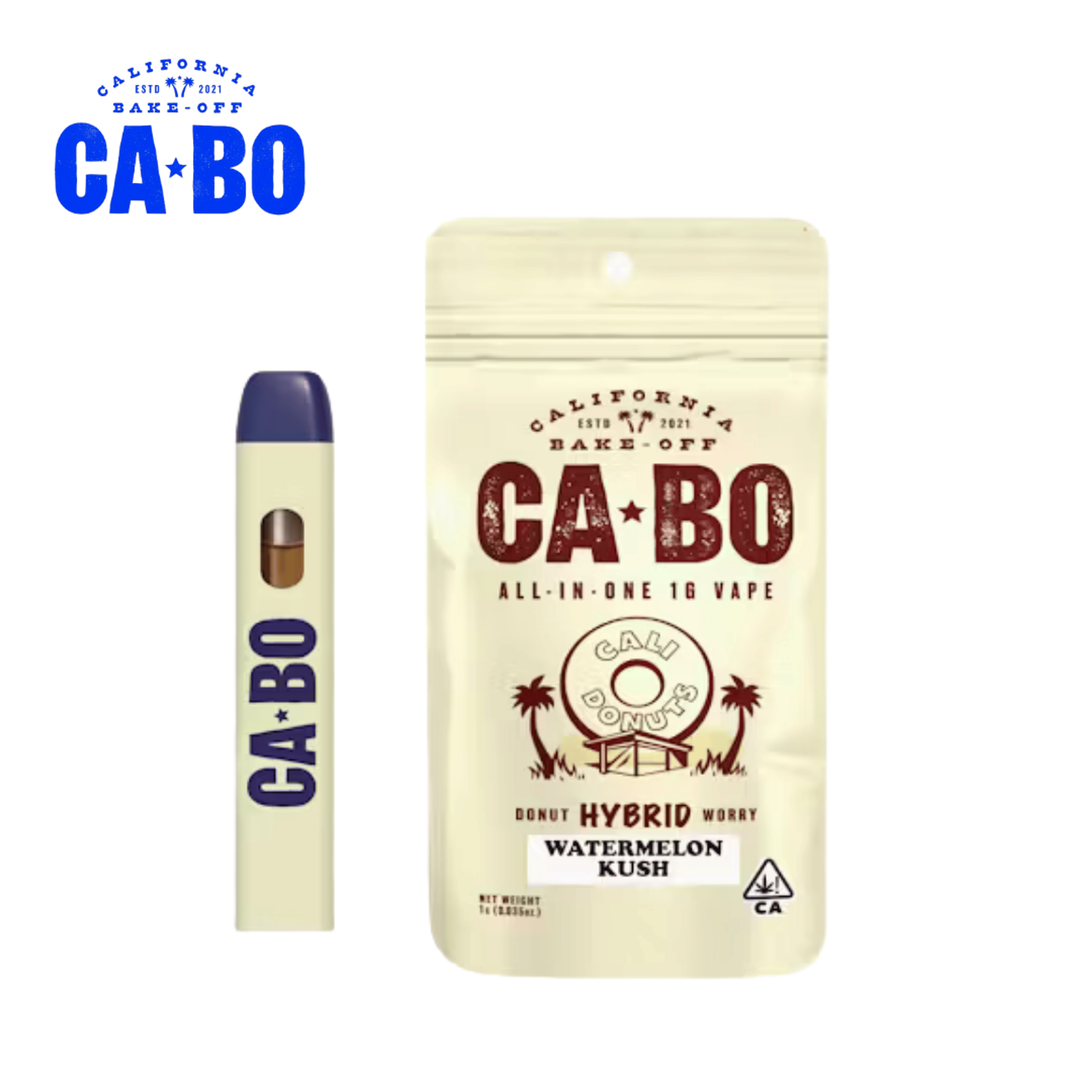 Cabo - Watermelon Kush - Disposable Vape - 1g - Cabo - - $14.99 - Disposable Vapes