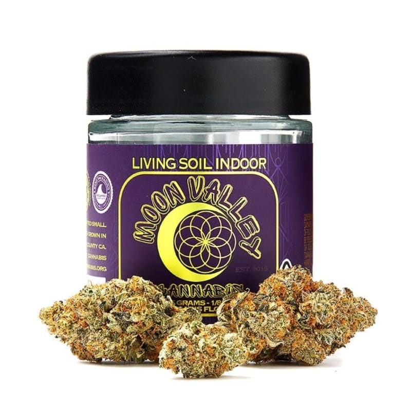 Hash Burger - 3.5g Living Soil Indoor - Moon Valley Cannabis - 3.5g -  Indica - $31 - Flower/Infused Flower (3.5 Grams)