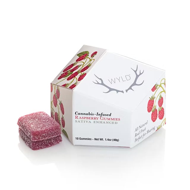 Raspberry Gummies - 100mg - 10ct