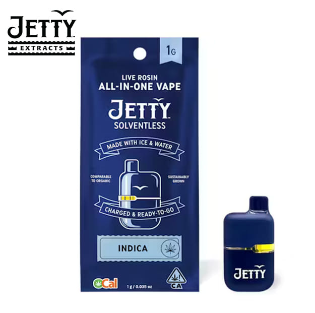 Jetty AIO - Garlic Juice - Solventless (All-In-One) - 1g - Jetty Extracts - AIO - $54.99 - Disposable Vape Pens (All In One)