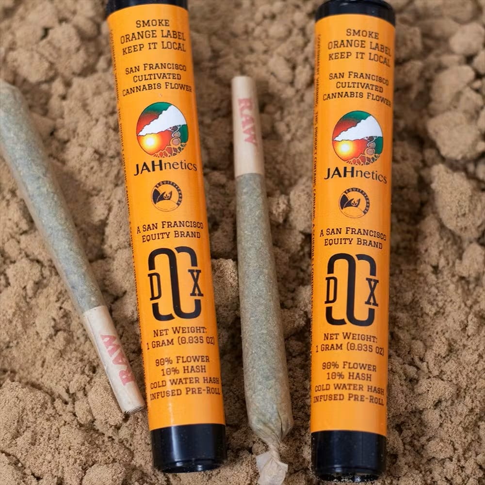 (2 x 1gram Pre-rolls) Full-flower in-house Pre-rolls - JAHnetics in-house