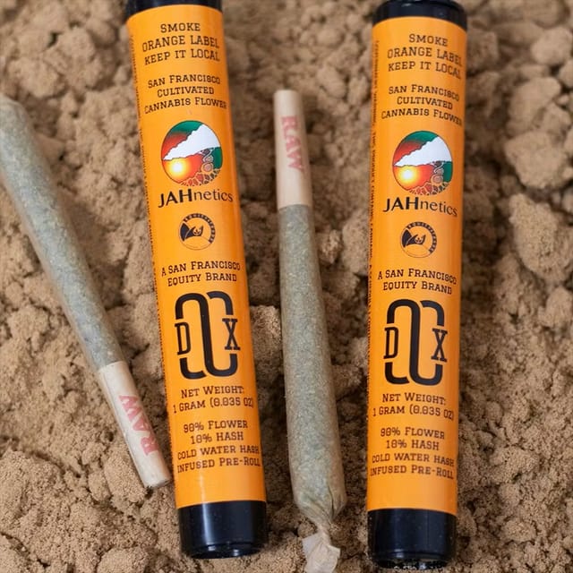 (2 x 1gram Pre-rolls) Full-flower in-house Pre-rolls - JAHnetics in-house