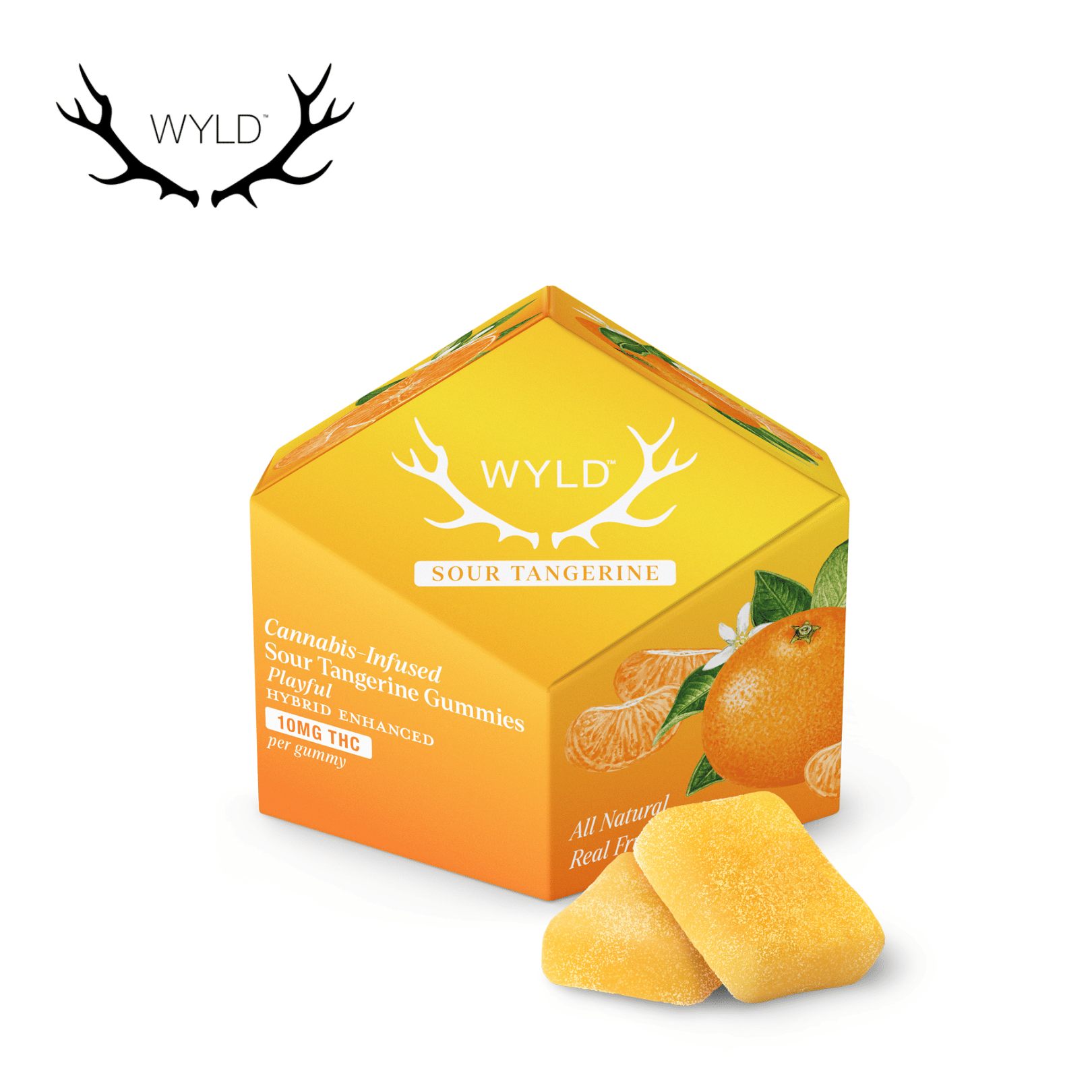 WYLD - Sour Tangerine Gummies - 100mg THC - Wyld -  - $11.99 - Edibles