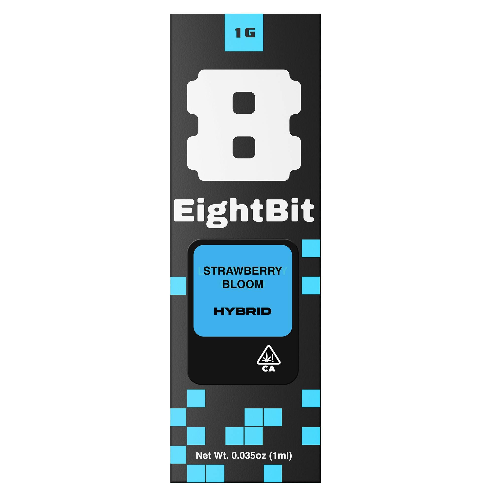 STRAWBERRY BLOOM 1G ROSIN DISP - 8-BIT BUDS -  - $18.28 - Vape Cartridge