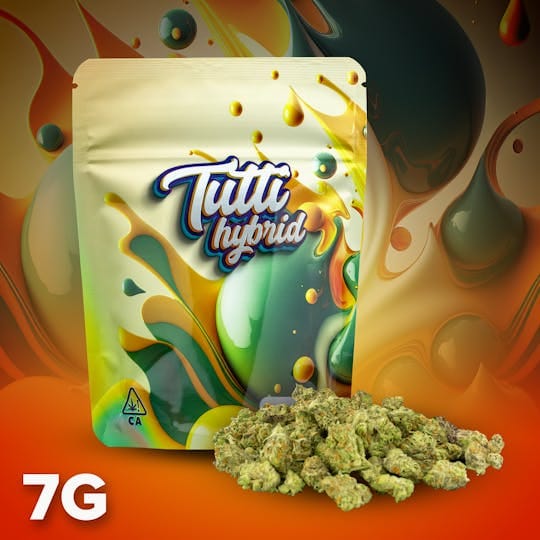 Tutti - Bagged Flower - 7g - Hybrid - Bonbon - Tutti -  - $32 - Flowers
