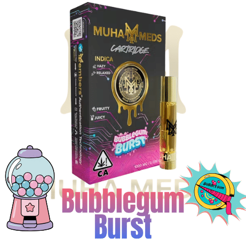 Bubblegum Burst 1g 510 Cartridge