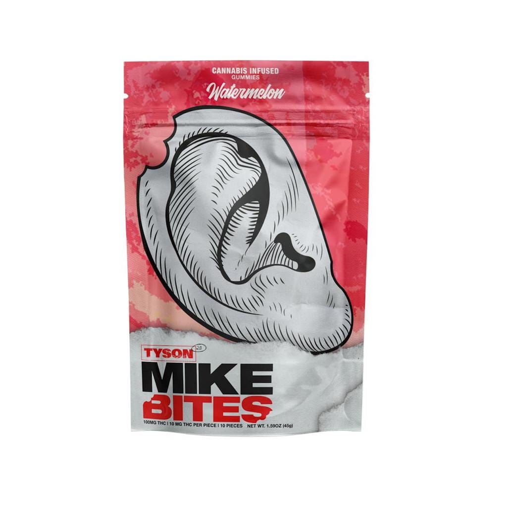 Watermelon Mike Bites - 100mg - Tyson 2.0 - Gummies - $20 - Gummies