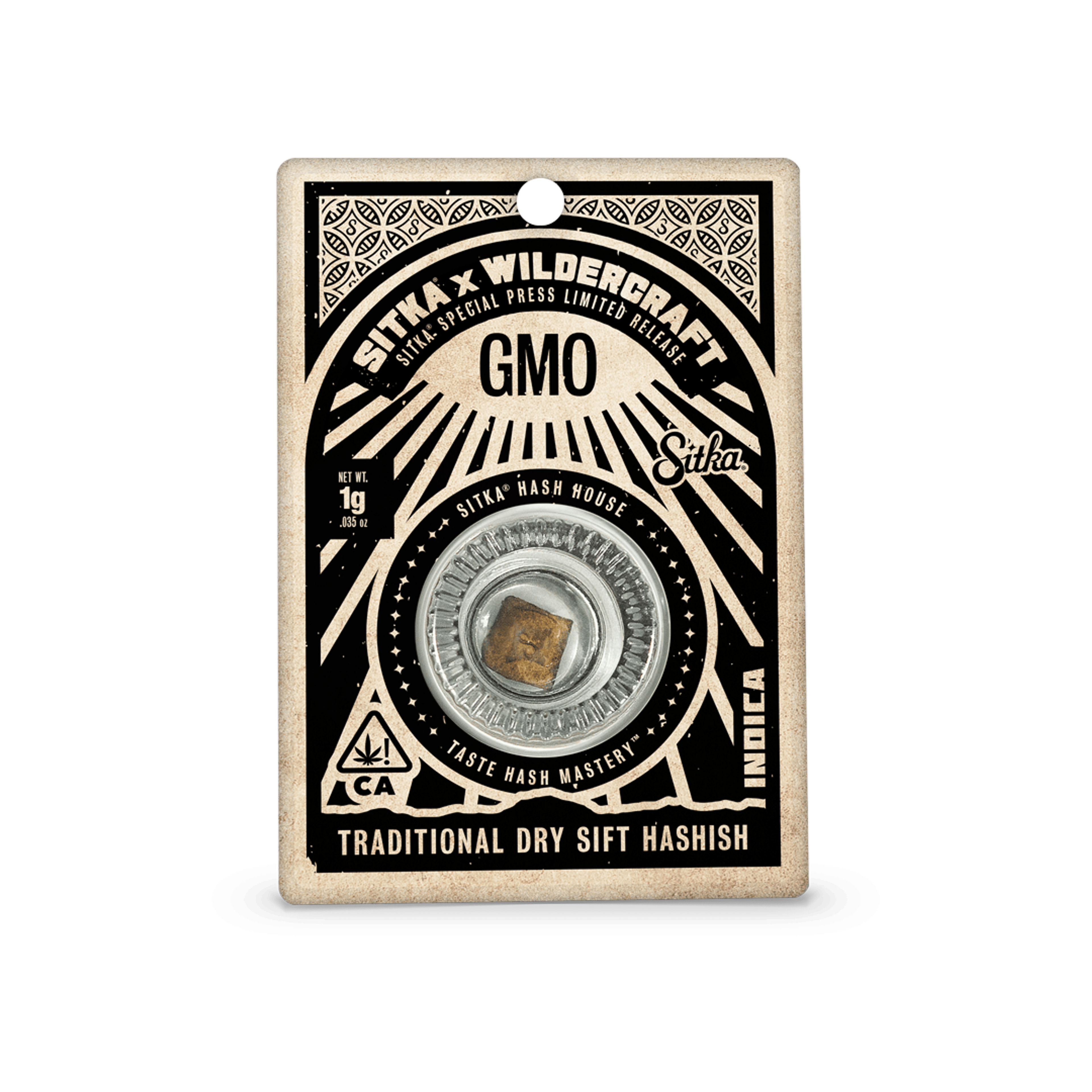 GMO Special Press Hashish 1g - Sitka - - $34.74 - Extract