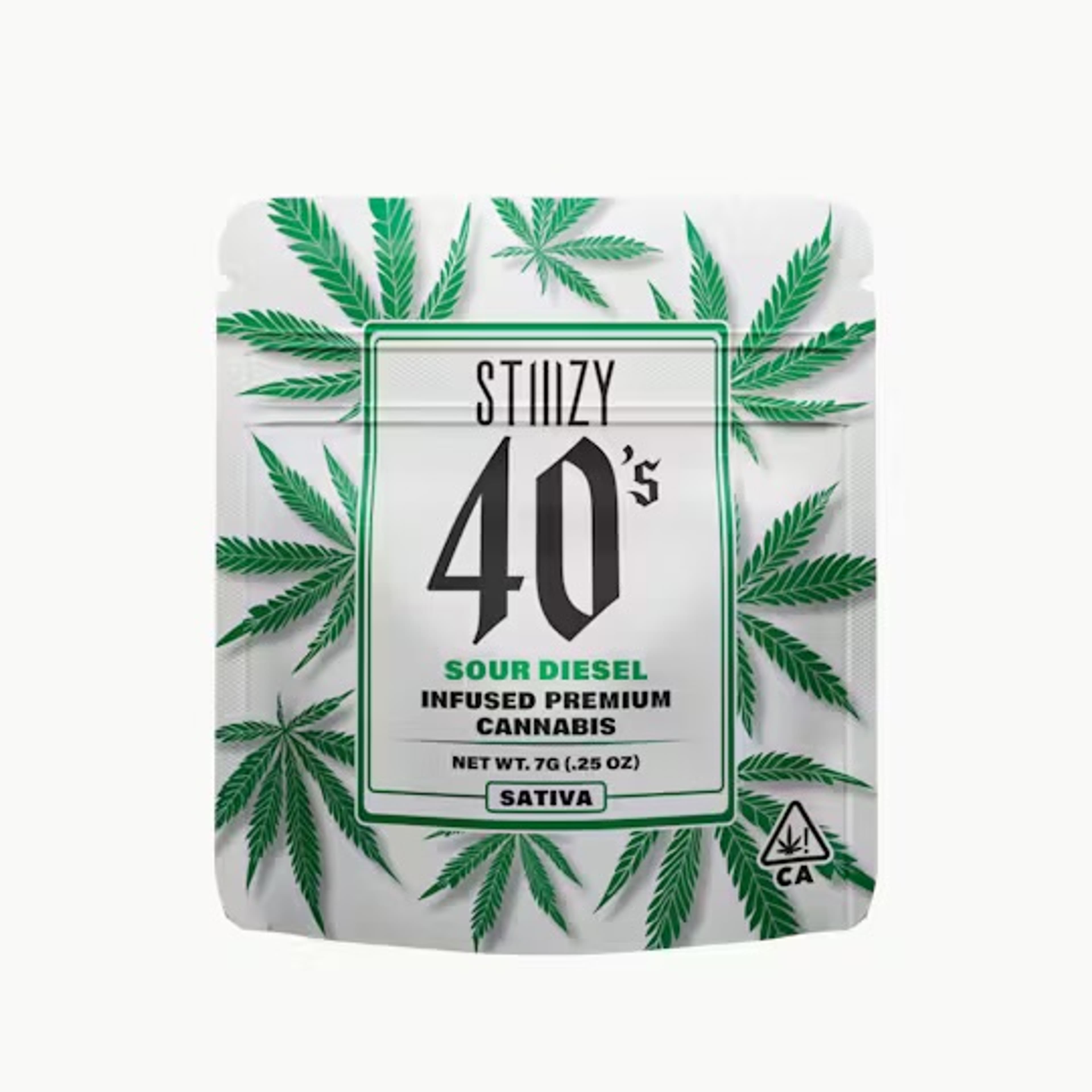 40s: Sour Diesel 7G Infused flw - Stiiizy - - $30.60 - Flower