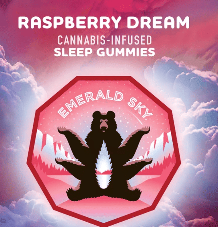 RASPBERRY DREAM LIVE RESIN GUMMY - Emerald Sky -  - $13.75 - Edibles