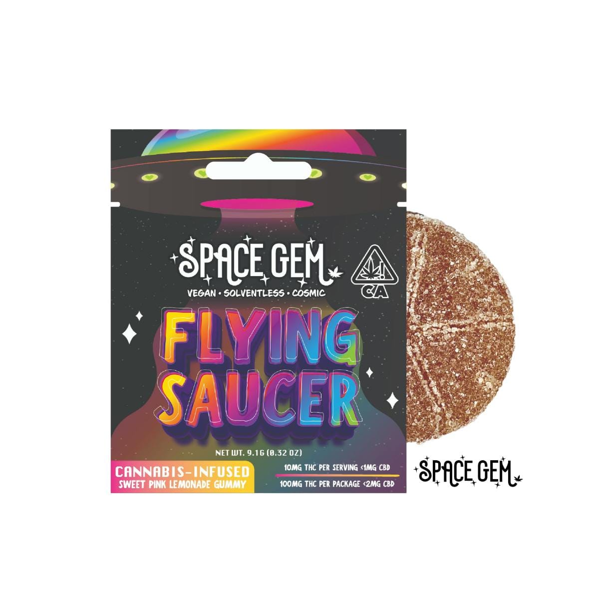 SPACE GEMS: Sweet Pink Lemonade - Flying Saucer