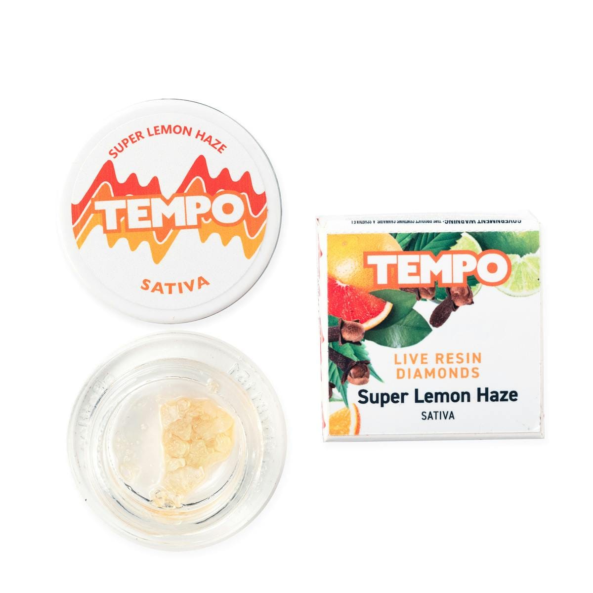 Super Lemon Haze 1g Live Resin Diamonds - Tempo -  - $16 - Concentrate