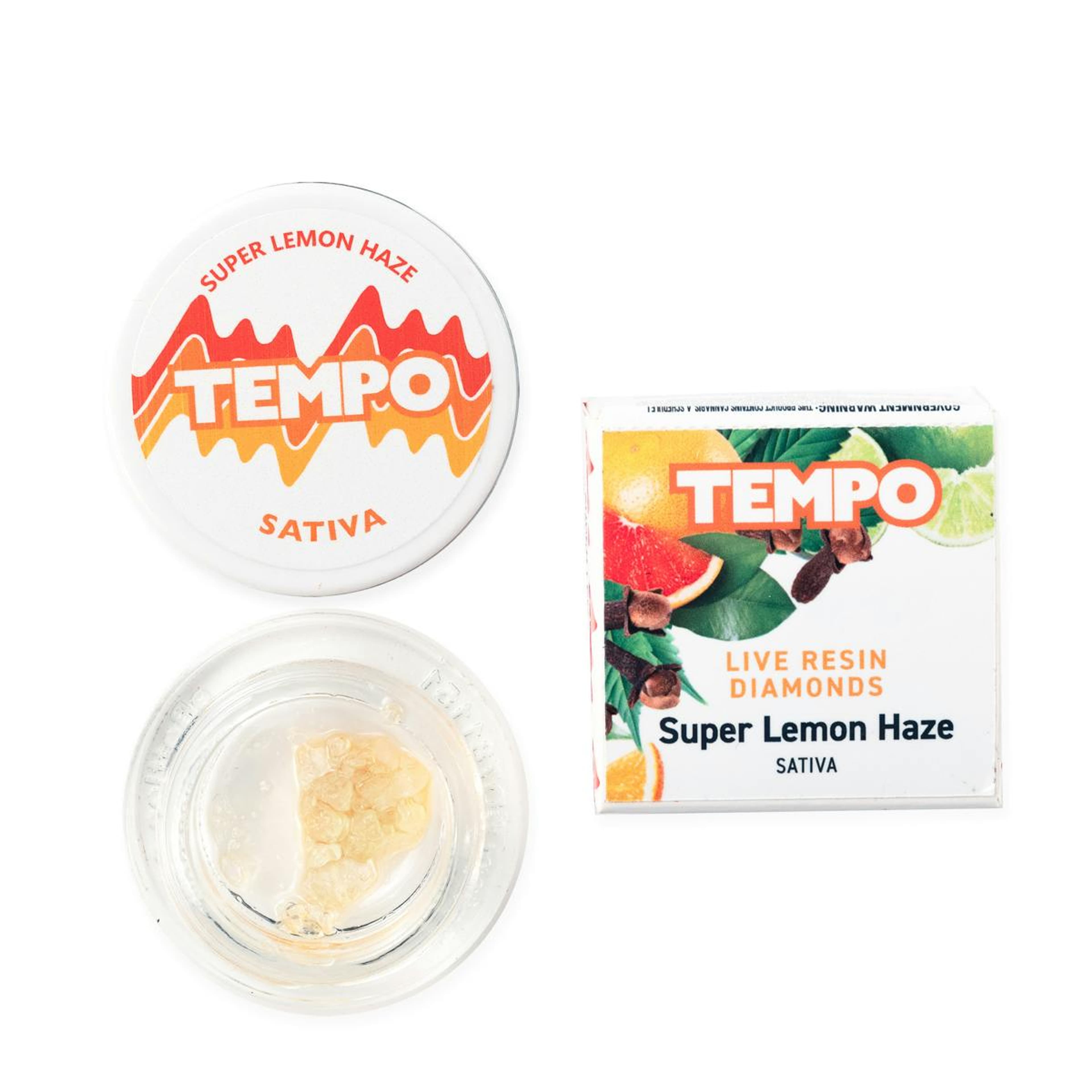 Super Lemon Haze 1g Live Resin Diamonds - Tempo - - $16 - Concentrate