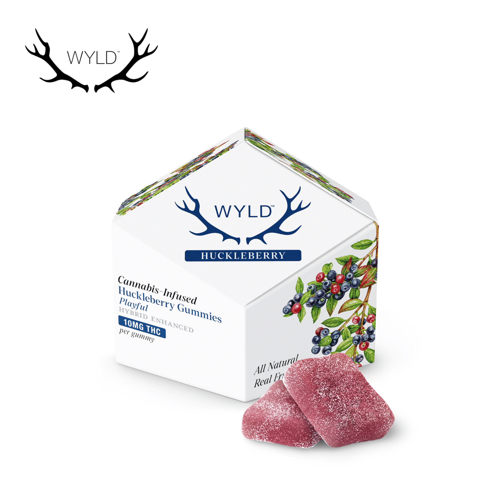 WYLD - Huckleberry Gummies - 100mg THC - Wyld -  - $11.99 - Edibles