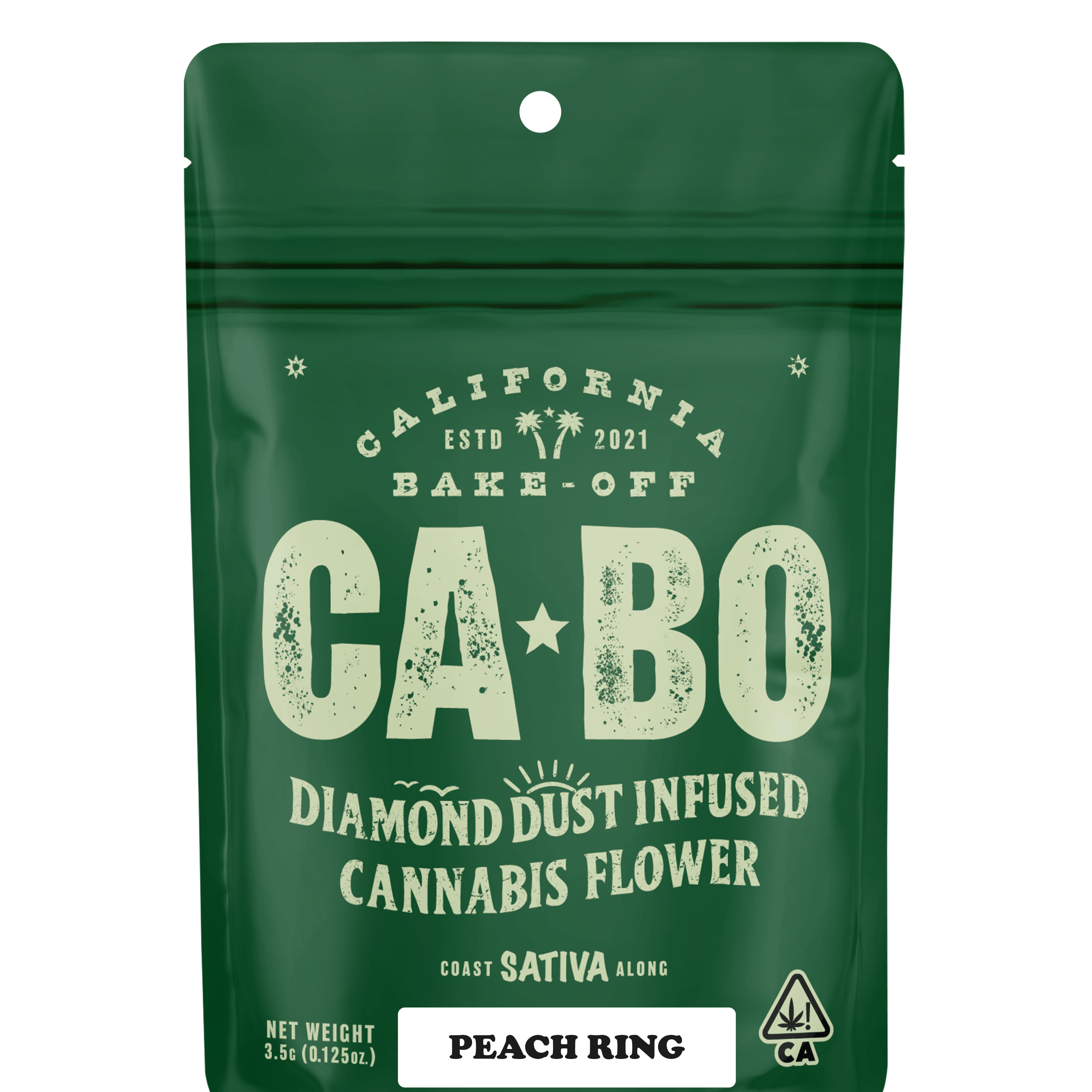Peach Ring 3.5g Diamond Dust Infused - CABO - - $18.75 - Flowers