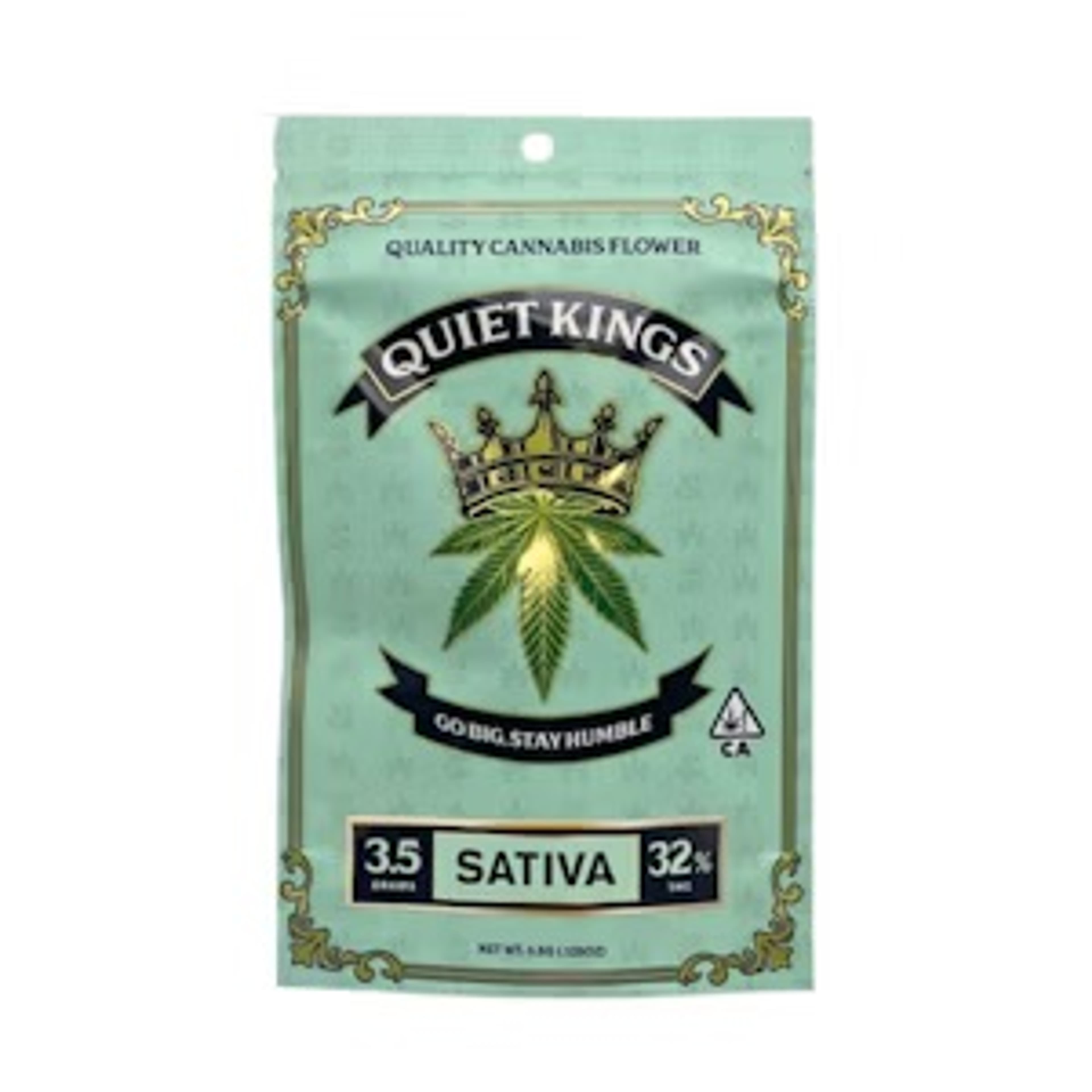 Platinum Jack - 3.5g - Quiet Kings - 3.5g Sativa - $15 - Flower (Eighths)