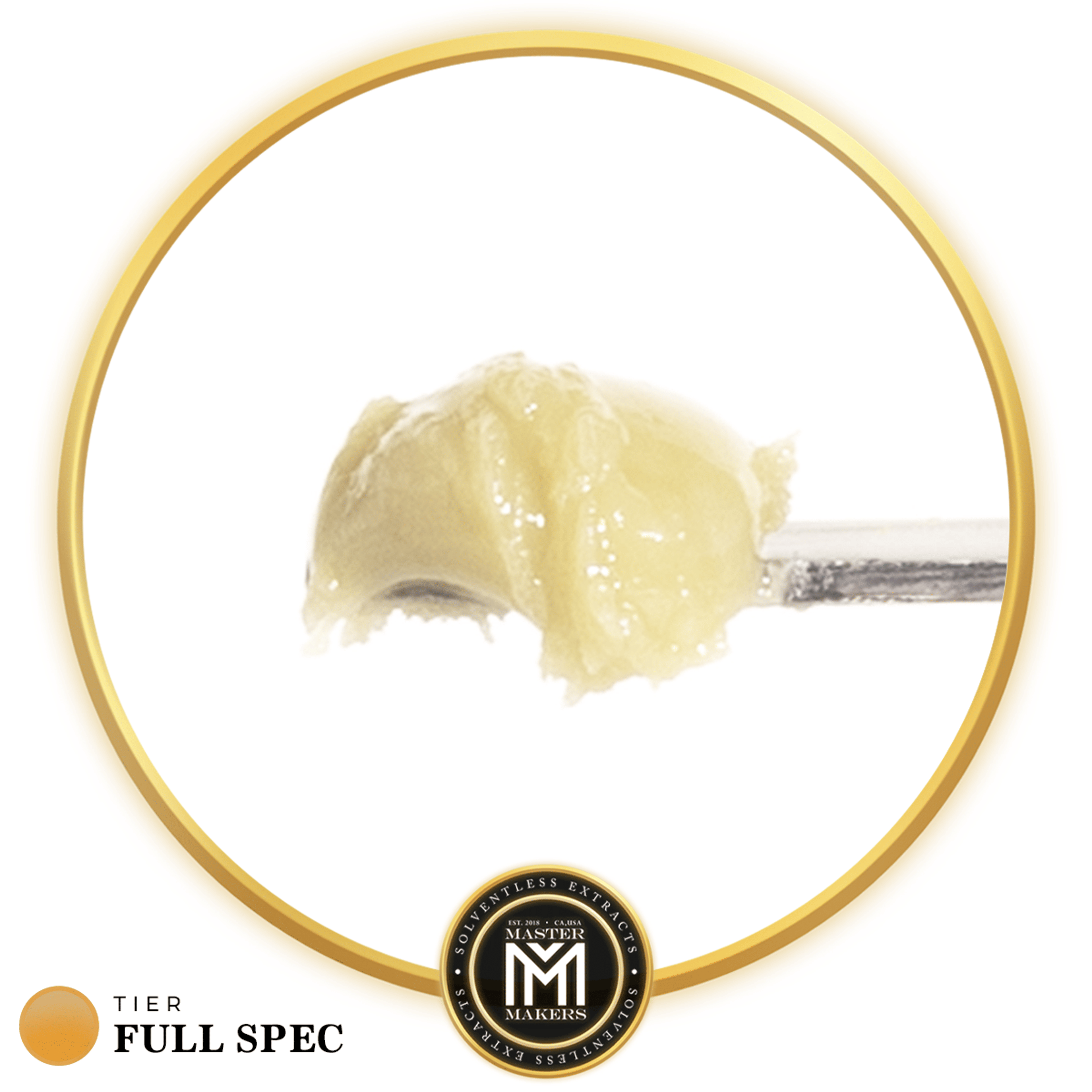 Peanut Butter Cookies 'Full Spectrum' Live Rosin 1g - Master Makers - - $32 - Extract