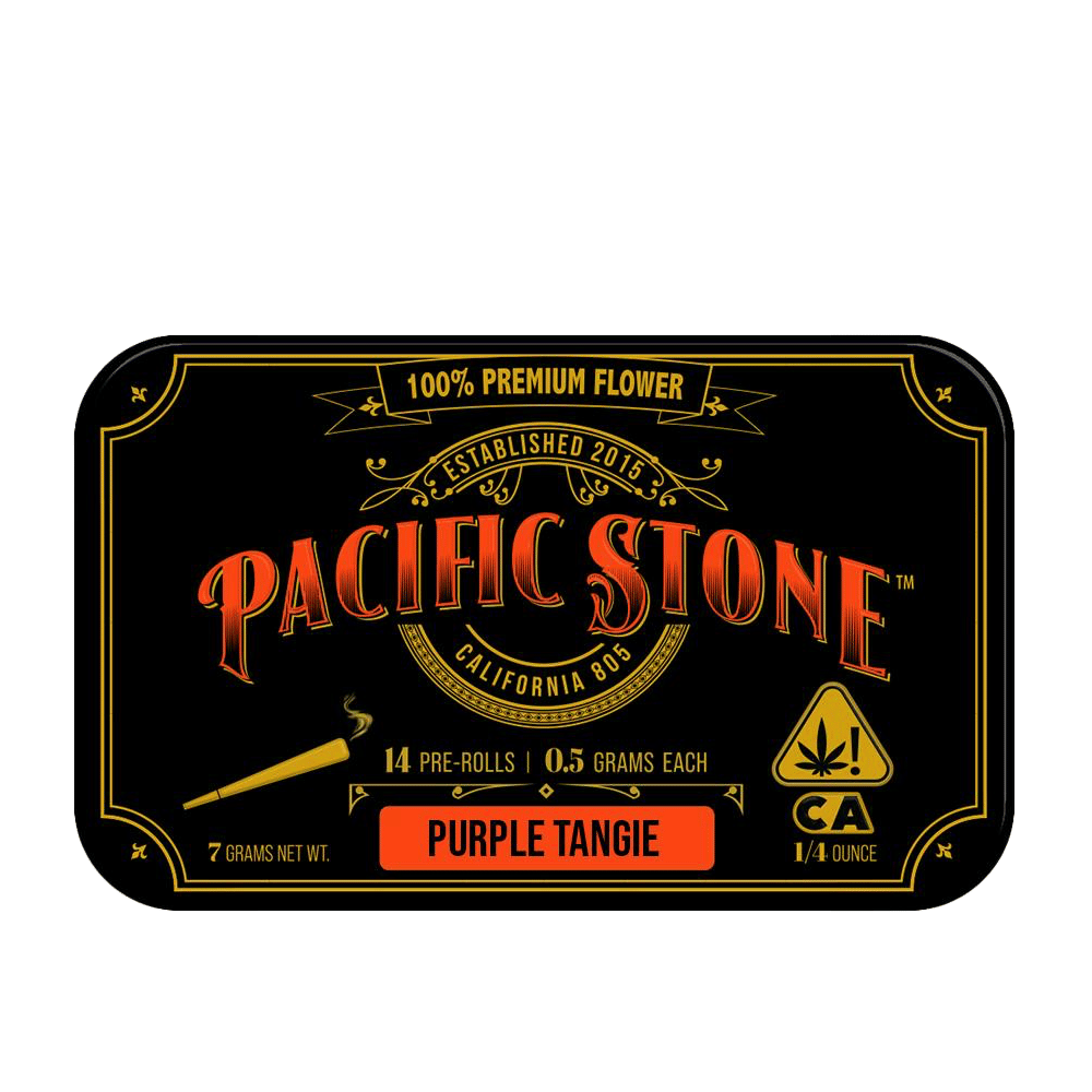 Purple Tangie Pre-Rolls (14Pk) (7G) - Pacific Stone - (14PK) (7G) - $40 - Preroll