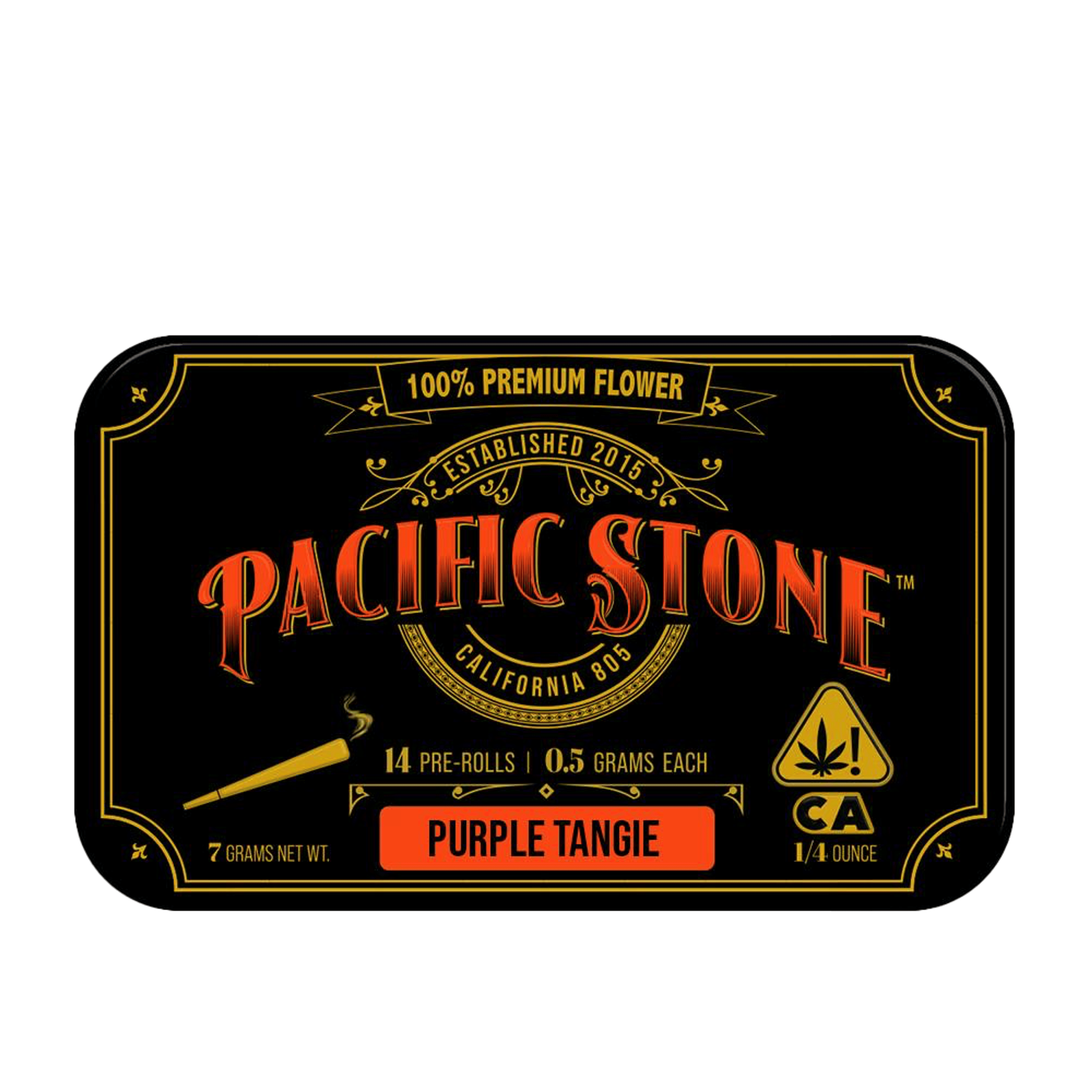 Purple Tangie Pre-Rolls (14Pk) (7G) - Pacific Stone - (14PK) (7G) - $40 - Preroll