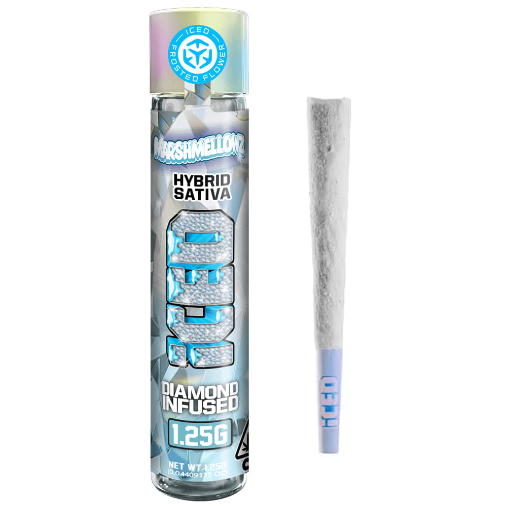 Marshmellowz (S/H) 1.25g Infused Preroll - Iced - Marshmellowz (S/H) - $15 - Pre-Rolls