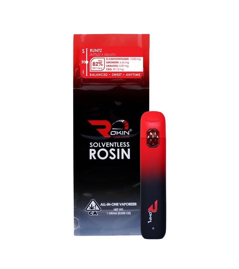 Rokin Solventless AIO 1G - Rokin - Lemon Cherry Slapz - $34.99 - Concentrates