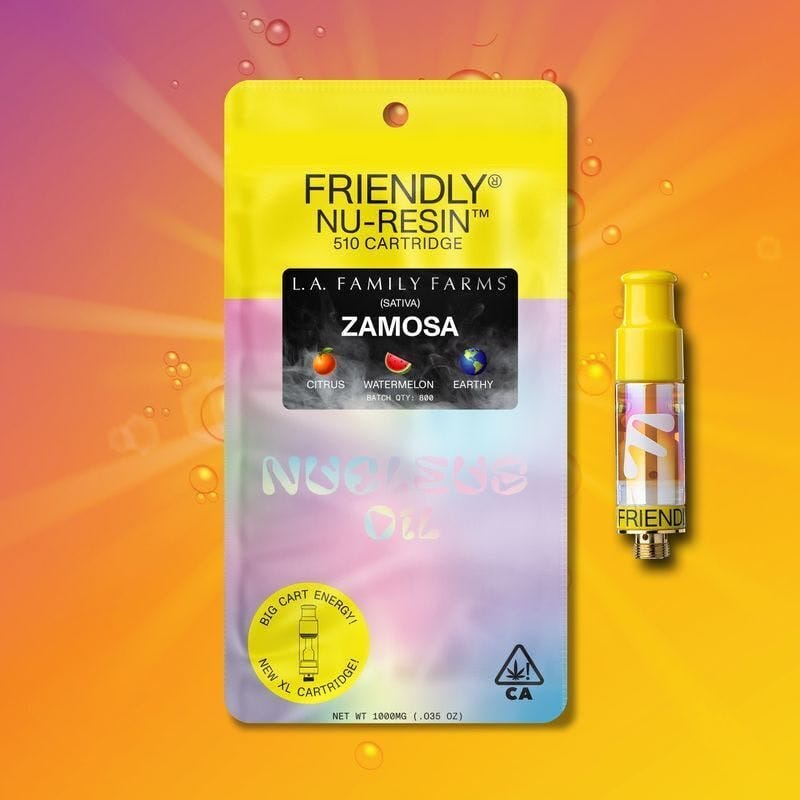 Zamosa (S) Nucleus Cured Resin - 1g Cartridge - Friendly Brand - Zamosa (S) - $42 - Cartridges