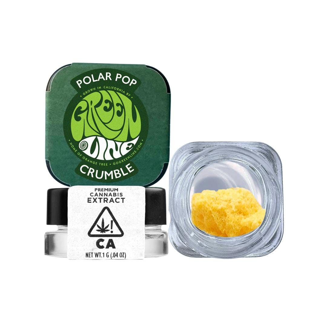 POLAR POP 1G CRUMBLE - Greenline -  - $10.75 - Extract (weight - each)