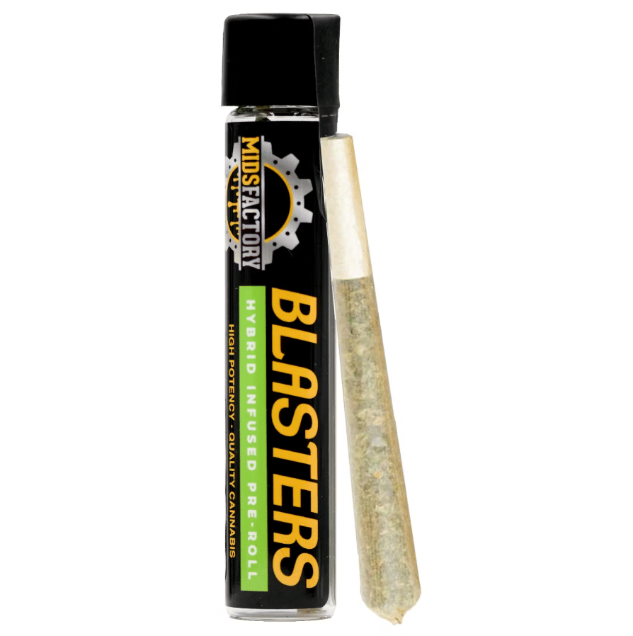 Blue Bacio x Cookie Milk (H) Infused Preroll - 1.5g *B2G1 EVERYDAY* - MidsFactory - Blue Bacio x Cookie Milk (H) - $10.75 - Pre-Rolls