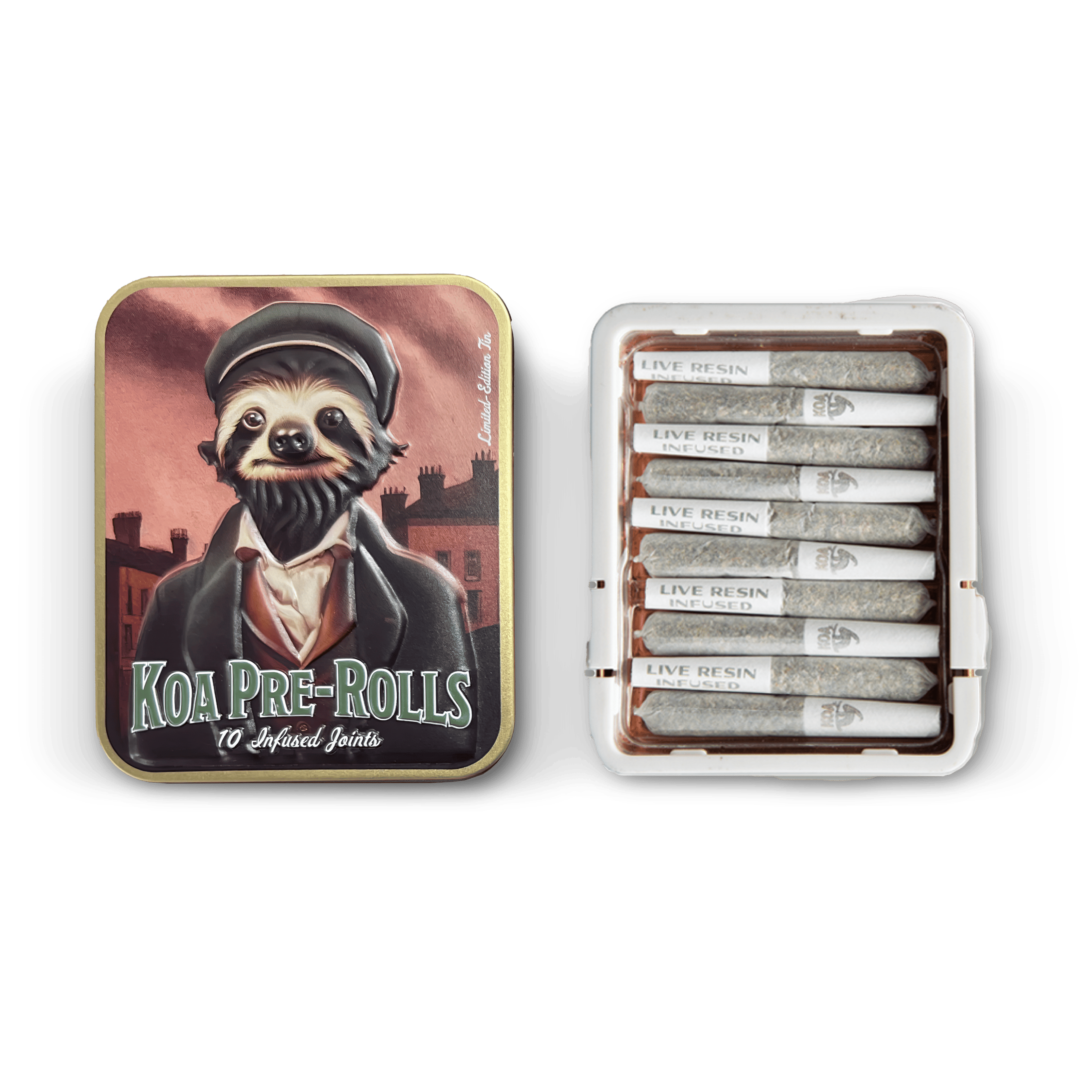 KOA | Blue Dream (S) Live Resin Infused Pre-Rolls (0.35g x 10) - 3.5g - Koa - - $38 - Infused Pre-Rolls