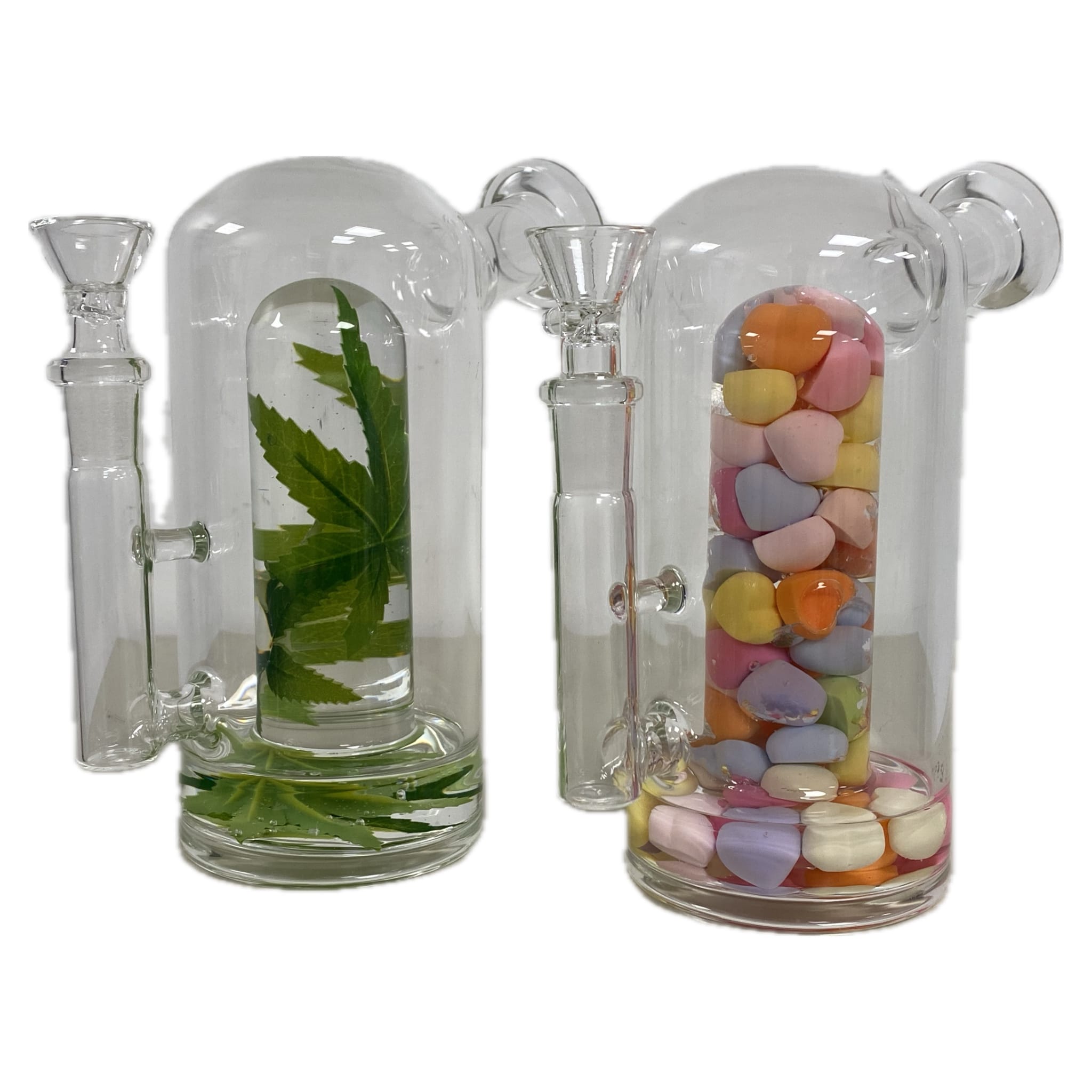 6.5" Bubbler with Filled Center - 14mm - Glass and Accessories -  - $35 - Paraphernalia