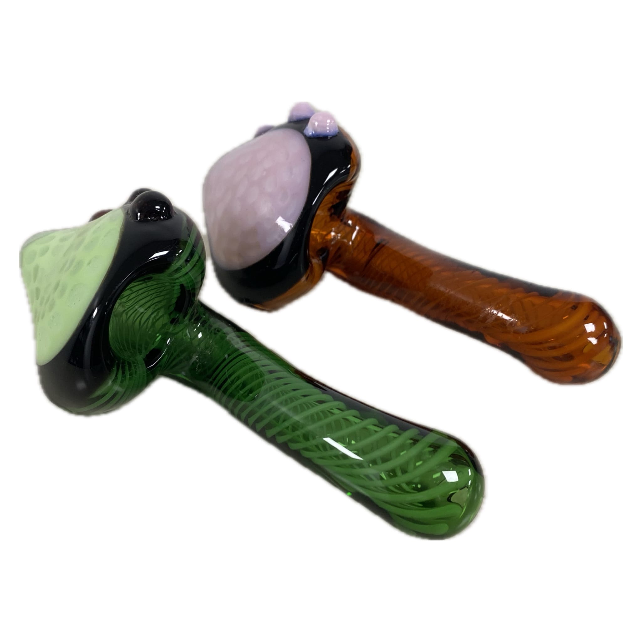 5" Sherlock Spoon Point Hand Pipe (Assorted Colors) - Glass and Accessories -  - $20 - Paraphernalia