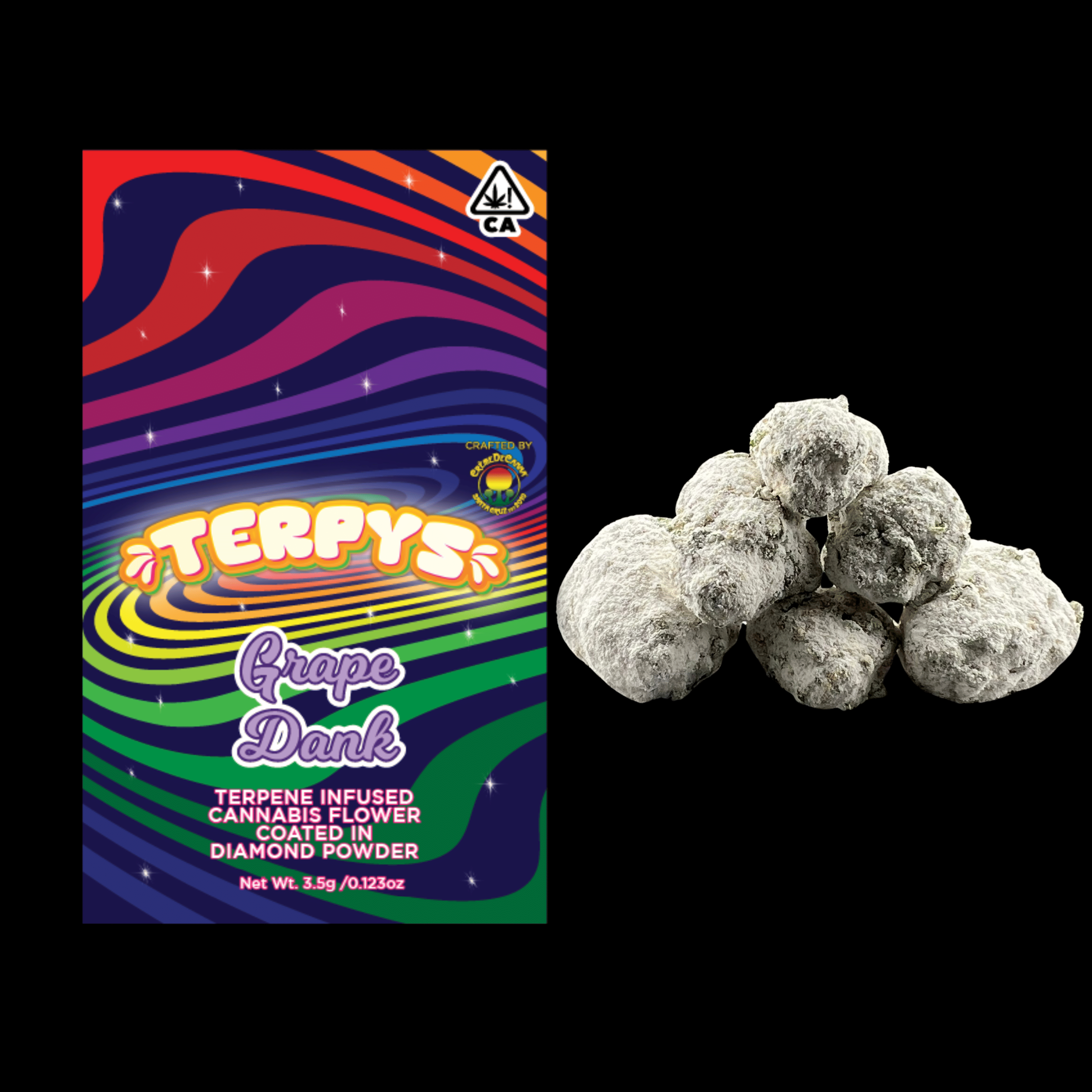 Grape Dank - 3.5g Infused Flower - Creme De Canna - 3.5g Infused - Indica - $29 - Flower/Infused Flower (3.5 Grams)