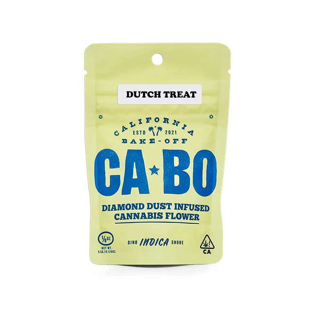 CABO Diamond Dust Infused 3.5g Flower - Dutch Treat - Indica