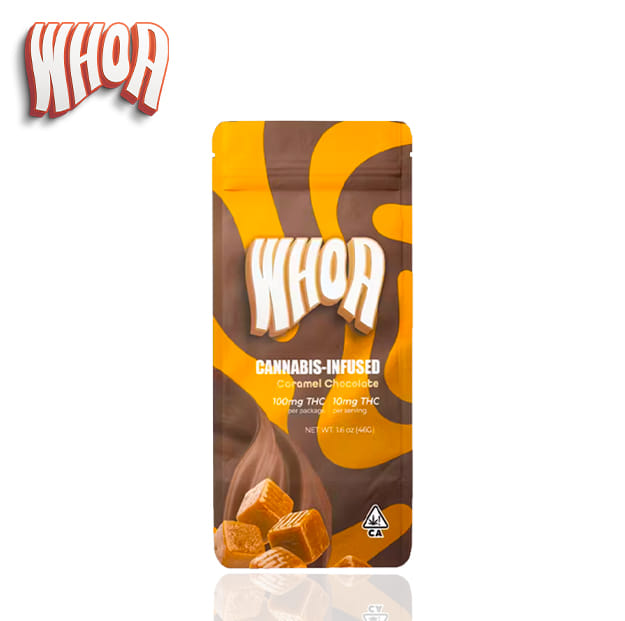 WHOA - Caramel Chocolate Bar - 100mg *B2G1 EVERYDAY* - WHOA -  - $9.99 - Edibles