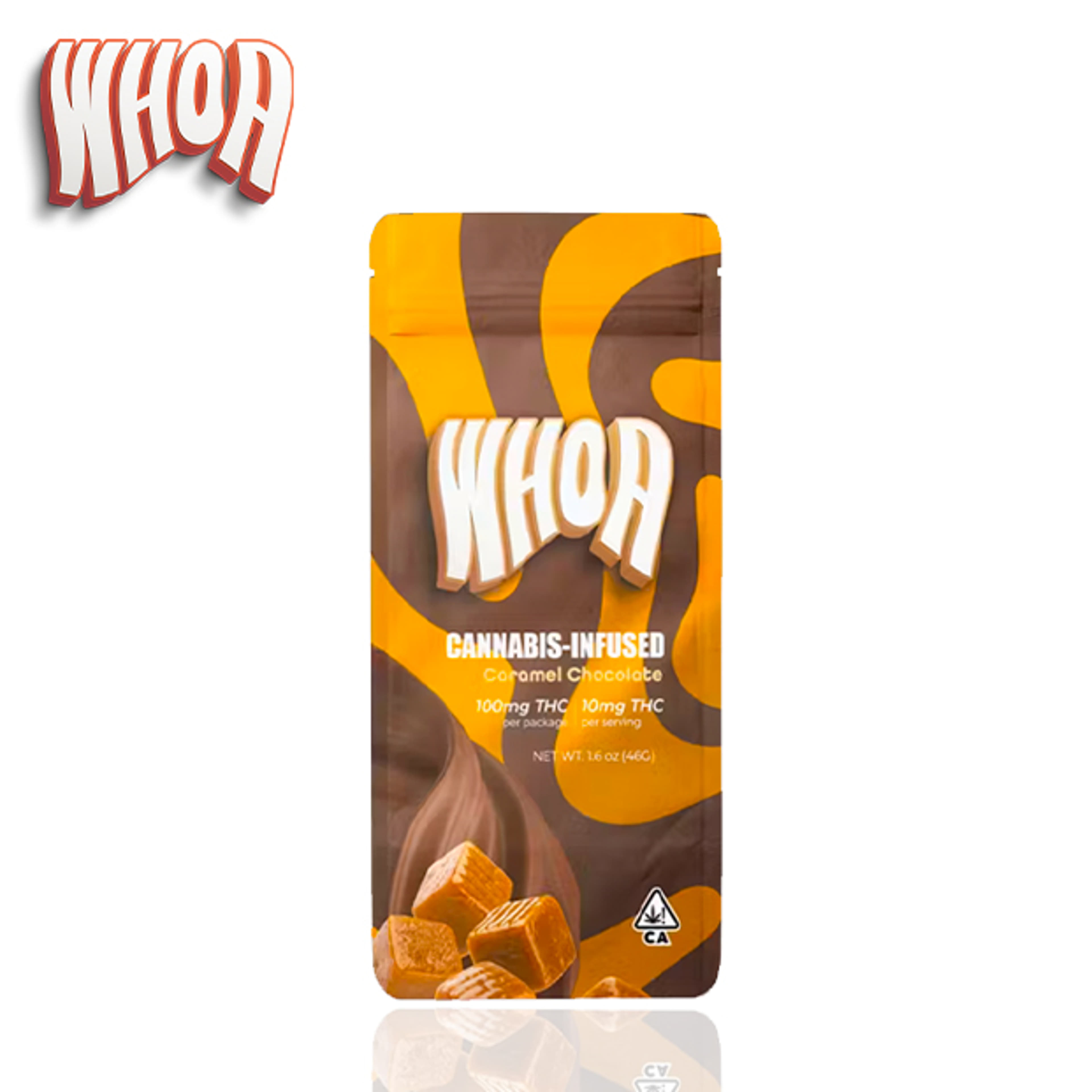 WHOA - Caramel Chocolate Bar - 100mg *B2G1 EVERYDAY* - WHOA - - $9.99 - Edibles