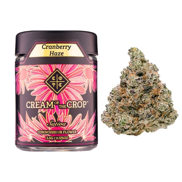 Cream Of The Crop | 3.5g - Cranberry Haze - Sativa - Cream Of The Crop -  - $32 - Flowers